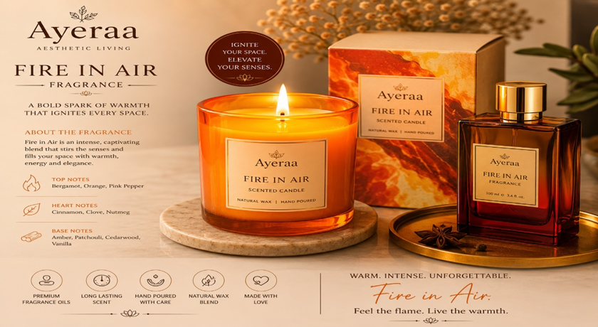 wellness rituals for a healthier life , September Fragrance of the Month candle collection