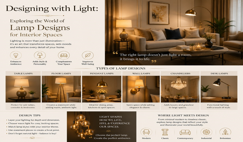 home decor and lighting ideas, Lamp design ideas for interior spaces