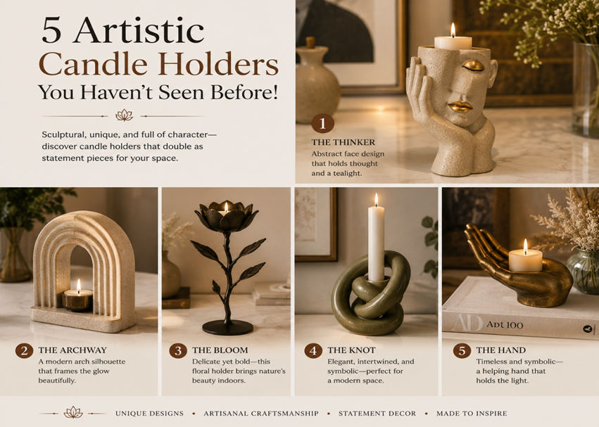 Artistic decor piece as a home conversation starter, corners guests notice first