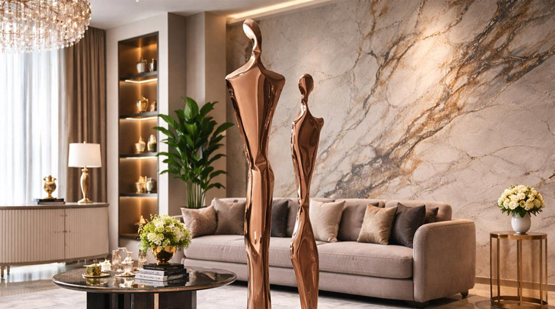 home decor online shopping , Modern sculptural art piece for interiors